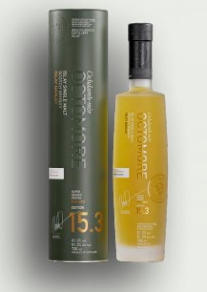 Octomore Edition 15.3 Single Malt Whisky 61,3% vol. 307,2 PPM 5 J.